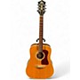 Used Guild D40 Natural Acoustic Electric Guitar Natural