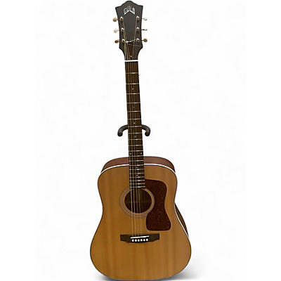 Used Guild D40 Natural Acoustic Guitar