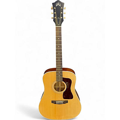 Used Guild D40 Natural Acoustic Guitar