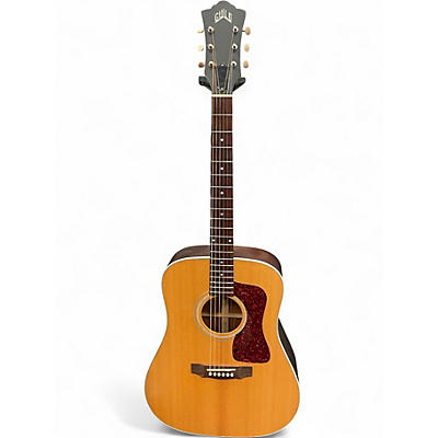 Used Guild D40 Natural Acoustic Guitar