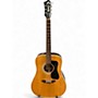 Used Guild D40 Natural Acoustic Guitar Natural