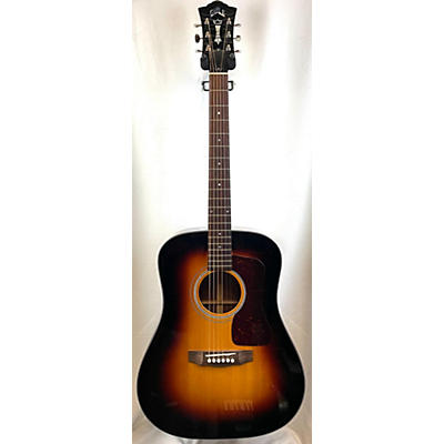 Guild Used Guild D40 Traditional 3 Color Sunburst Acoustic Guitar