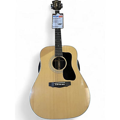 Used Guild D50 Natural Acoustic Guitar