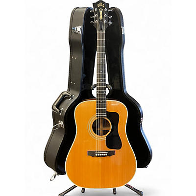 Used Guild D50NT natural Acoustic Guitar