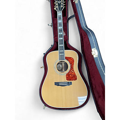 Used Guild D55 Natural Acoustic Guitar