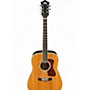 Used Guild D602E DELUXE Natural Acoustic Electric Guitar Natural