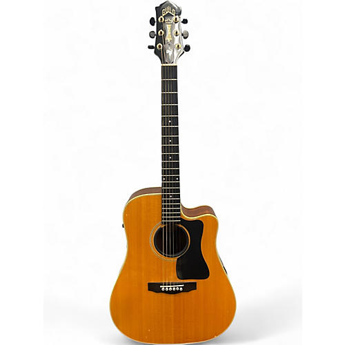 Used Guild DCE-5 Natural Acoustic Electric Guitar Natural