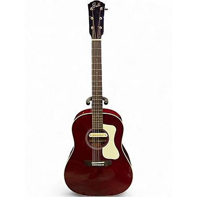 Used Guild DS-240 Wine Red Acoustic Guitar