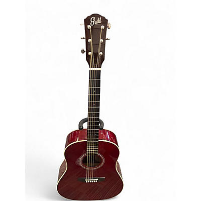 Used Guild DS240 Wine Red Acoustic Electric Guitar