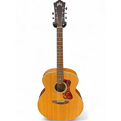 Used Guild F-240E Natural Acoustic Electric Guitar