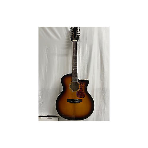 Guild Used Guild F-25 12CE DELUXE Sunburst 12 String Acoustic Electric Guitar Sunburst