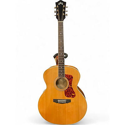 Used Guild F-250E DELUXE Natural Acoustic Electric Guitar