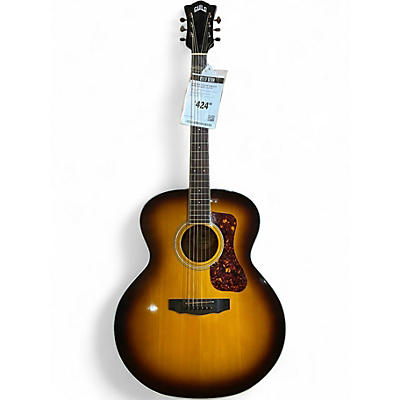 Used Guild F-250E Tobacco Burst Acoustic Guitar