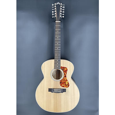 Guild Used Guild F-251-12E Natural 12 String Acoustic Electric Guitar