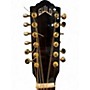 Used Guild F-2512CE DELUXE Natural 12 String Acoustic Electric Guitar Natural