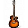 Used Guild Used Guild F-2512CE Deluxe Sunburst 12 String Acoustic Electric Guitar Sunburst