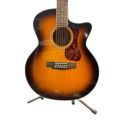 Guild Used Guild F-2512CE Sunburst 12 String Acoustic Electric Guitar