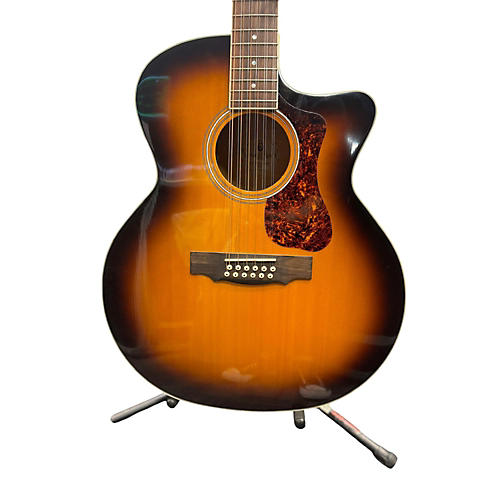 Guild Used Guild F-2512CE Sunburst 12 String Acoustic Electric Guitar Sunburst