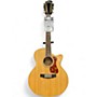 Used Guild F-2512E Deluxe Rosewood Westerly Collection Jumbo Natural 12 String Acoustic Electric Guitar Natural