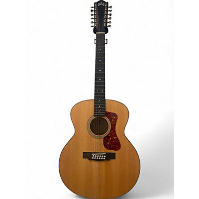 Used Guild F-2512E Natural 12 String Acoustic Guitar