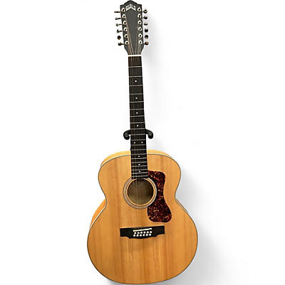 Used Guild F-2512E Natural 12 String Acoustic Guitar
