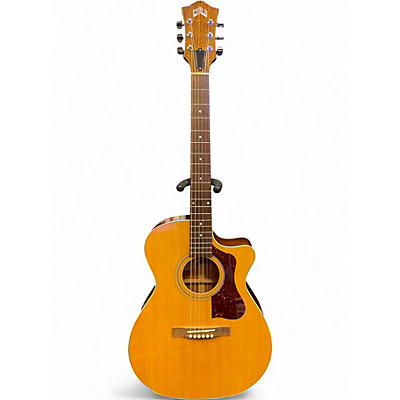 Used Guild F-30CE Natural Acoustic Electric Guitar