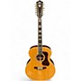 Used Guild F-512 Natural 12 String Acoustic Guitar Natural