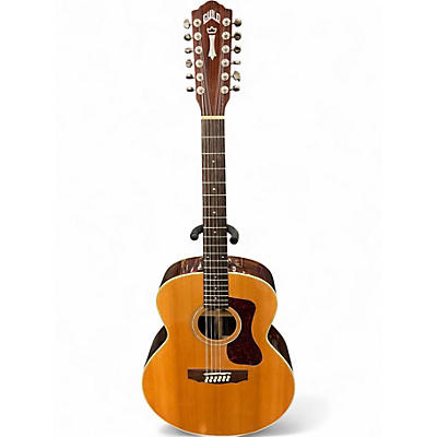Used Guild F15-12E Natural 12 String Acoustic Electric Guitar
