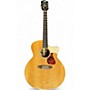 Used Guild F150CE Jumbo Natural Acoustic Electric Guitar Natural