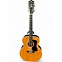 Used Guild F212XL-10T Natural 12 String Acoustic Guitar Natural