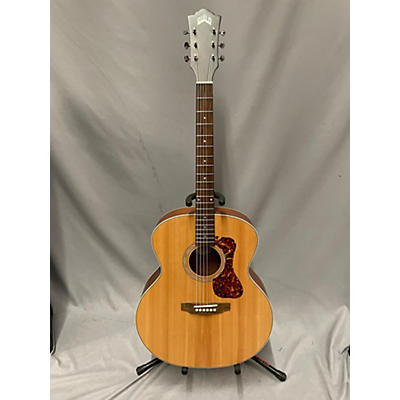 Guild Used Guild F240E Natural Acoustic Electric Guitar