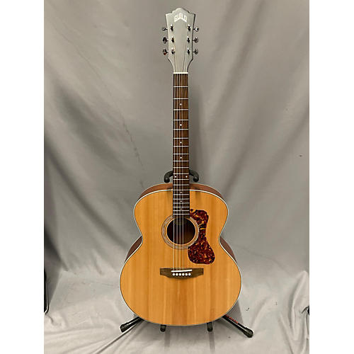 Guild Used Guild F240E Natural Acoustic Electric Guitar Natural