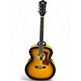 Used Guild F250 E Deluxe Sunburst Acoustic Guitar Sunburst