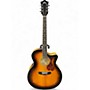Used Guild F250CE DELUXE 2 Tone Sunburst Acoustic Electric Guitar 2 Tone Sunburst