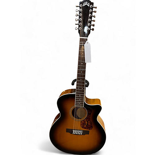 Guild Used Guild F2512CE 2 Color Sunburst 12 String Acoustic Electric Guitar 2 Color Sunburst