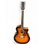 Used Guild F2512CE Sunburst 12 String Acoustic Electric Guitar Sunburst