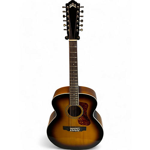 Guild Used Guild F2512E DELUXE 2 Color Sunburst 12 String Acoustic Guitar 2 Color Sunburst