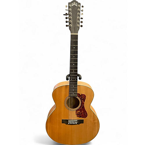 Used Guild F2512E Natural 12 String Acoustic Electric Guitar Natural
