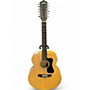 Used Guild F2512E Natural 12 String Acoustic Electric Guitar Natural
