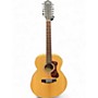 Used Guild F2512E Natural 12 String Acoustic Electric Guitar Natural