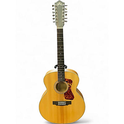 Used Guild F2512E Natural 12 String Acoustic Guitar