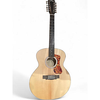 Used Guild F2512E Natural Acoustic Guitar