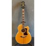 Used Guild Used Guild F47MCE Natural Acoustic Electric Guitar Natural