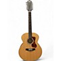 Used Guild Used Guild G2512 Natural 12 String Acoustic Electric Guitar Natural