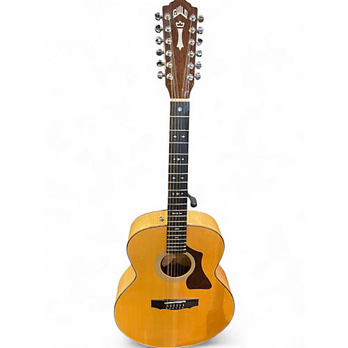 Used Guild GAD-JF30-12BLD  Antique Natural 12 String Acoustic Electric Guitar Antique Natural