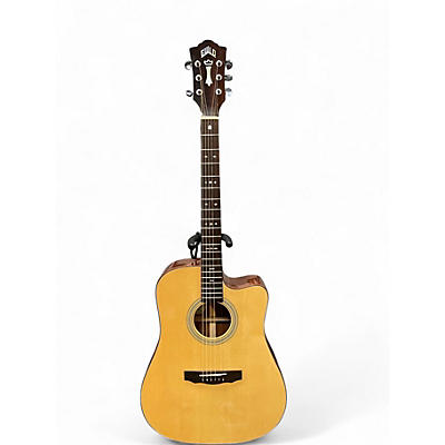 Used Guild GAD40C Natural Acoustic Electric Guitar