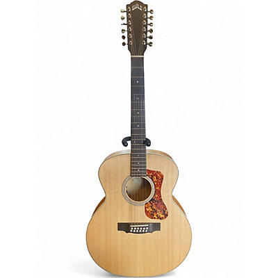 Used Guild Gad Series F-1512 Blonde 12 String Acoustic Guitar
