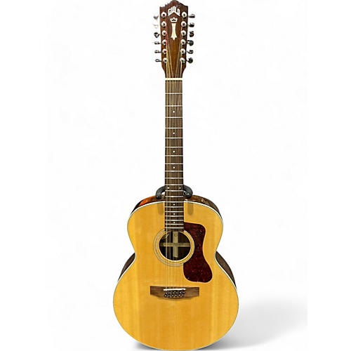 Used Guild Gad Series F-1512 Natural 12 String Acoustic Guitar Natural