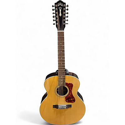 Used Guild Gad Series F-1512 Natural 12 String Acoustic Guitar