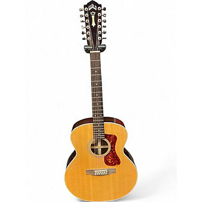 Used Guild Gad Series F-1512 Natural 12 String Acoustic Guitar